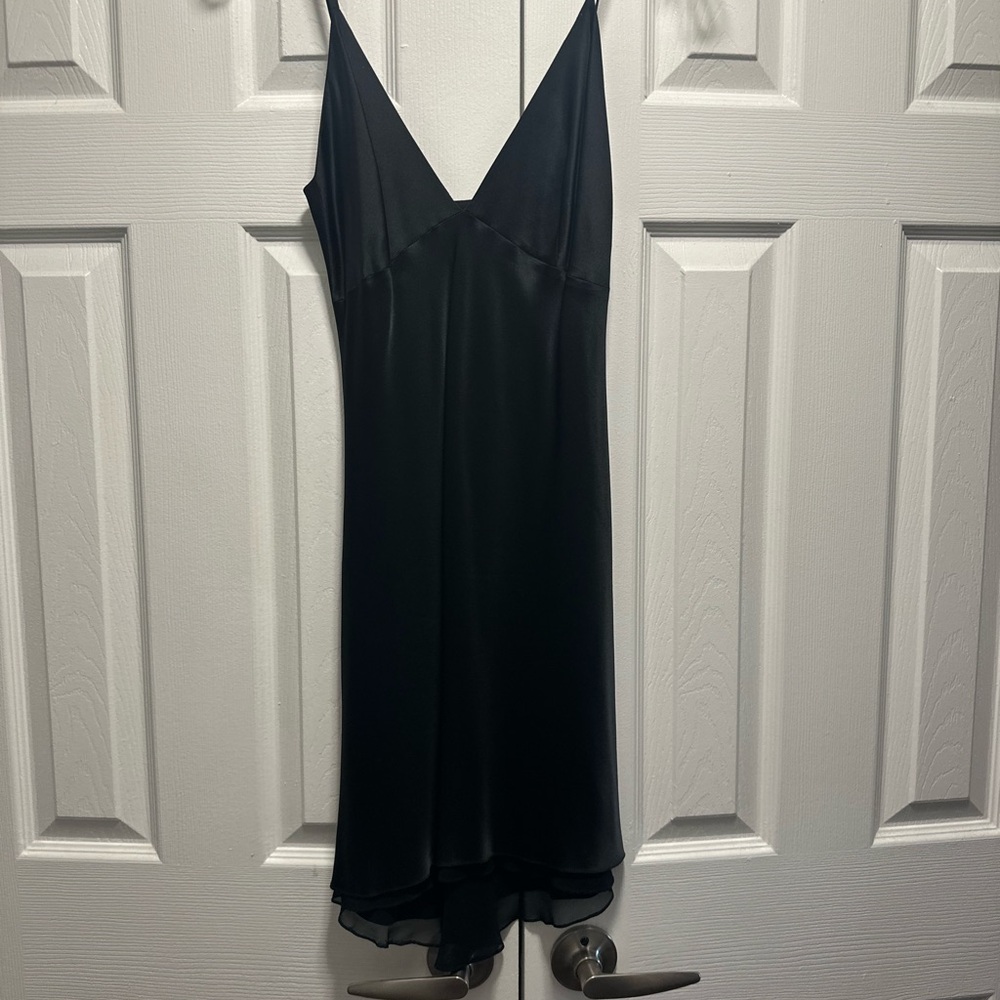 Norma Kamali Black Slip Dress